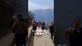 Everest Base Camp Trek Day-2 !#ebctrek #everestbasecamp #everestbasecamptrek