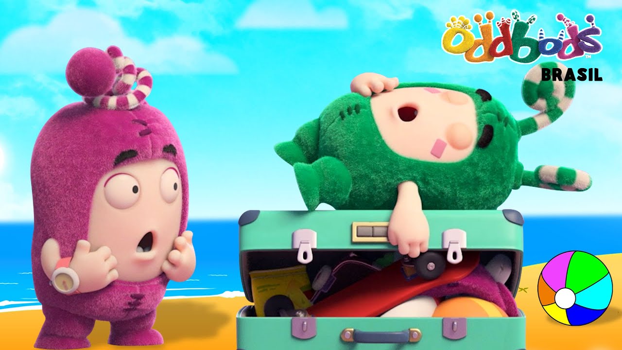 ⁣Oddbods | Férias De Verão | Desenho Infantil | Oddbods Brasil