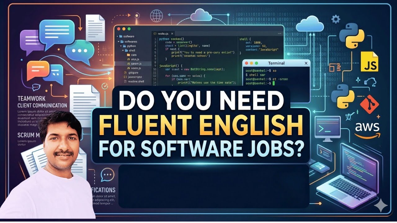Can You Become a Software Developer with Poor English? | IT Industry Reality