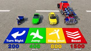 Chaos Pads Challenge #1 – Boost, Sling Shot, Jump &amp; Turn! | BeamNG.drive