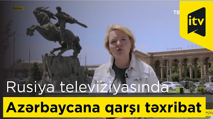 Rusiya televiziyasında Azərbaycana qarşı təxribat