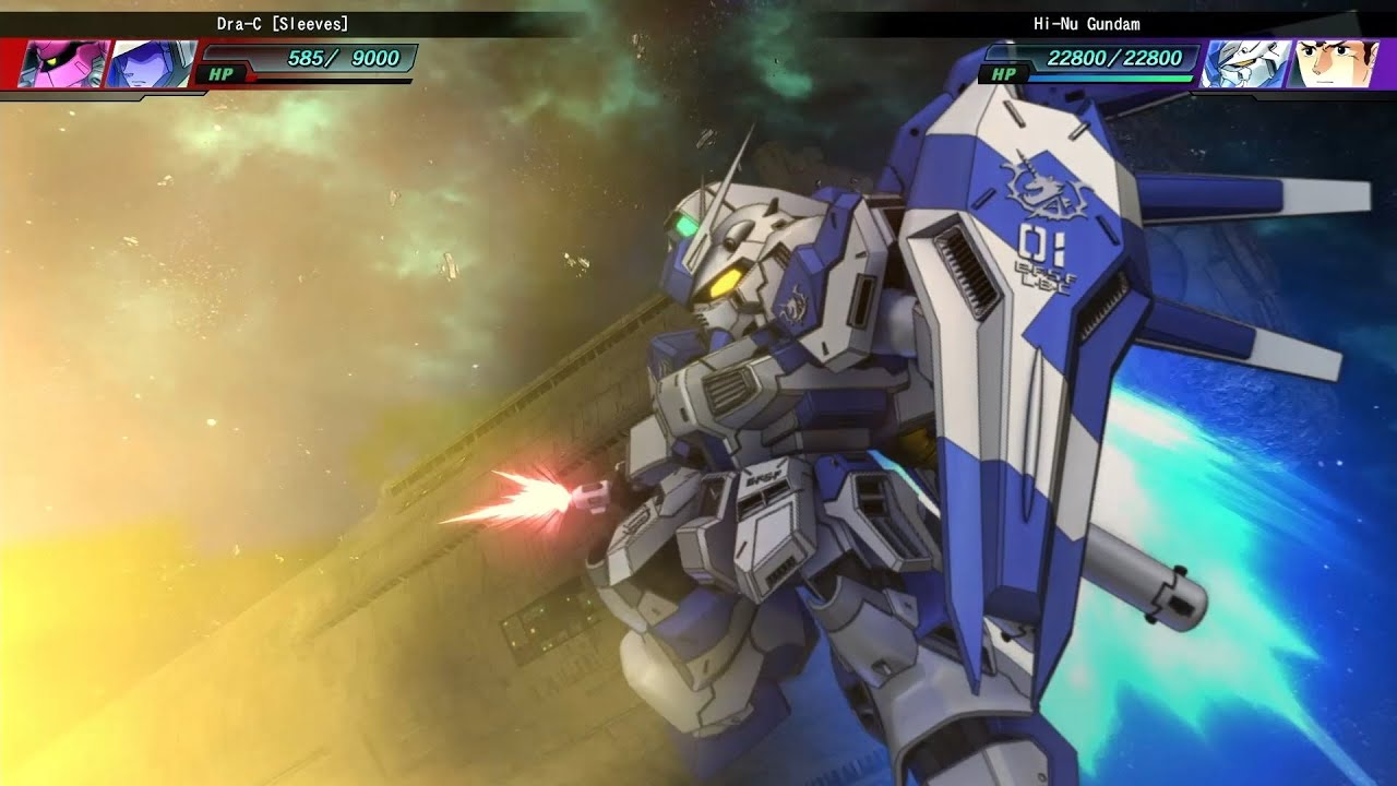 SD Gundam G Gen Genesis - RX-93-ν2 Hi-ν Gundam (Amuro Ray) (Char's Counterattack)