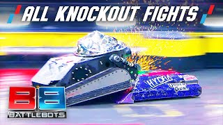 All BattleBot Knockouts From Vengeance in Vegas 1 \& 2 | BATTLEBOTS