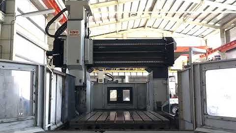 KAFO BMC-2622 CNC Double Column Machining Center Operating Video03
