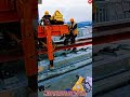 Rail Track Laying Work – Automatic Fastening and Alignment Machine 25 Meter Section Capacity #work