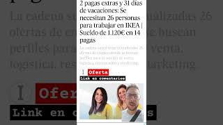 oferta laboral IKEA