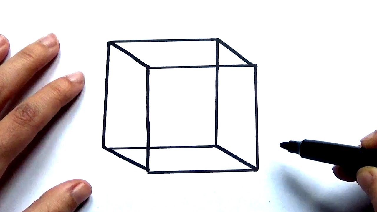 dibujar un CUBO a - YouTube