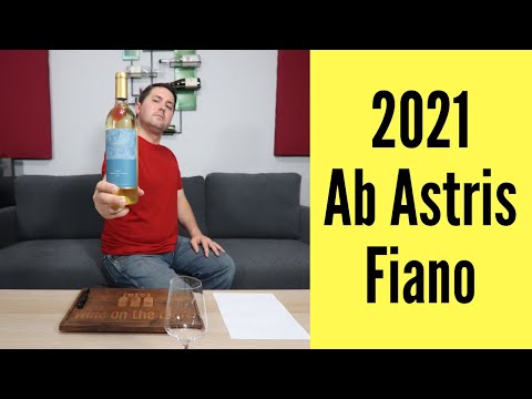 2021 Ab Astris Winery Fiano Wine Review