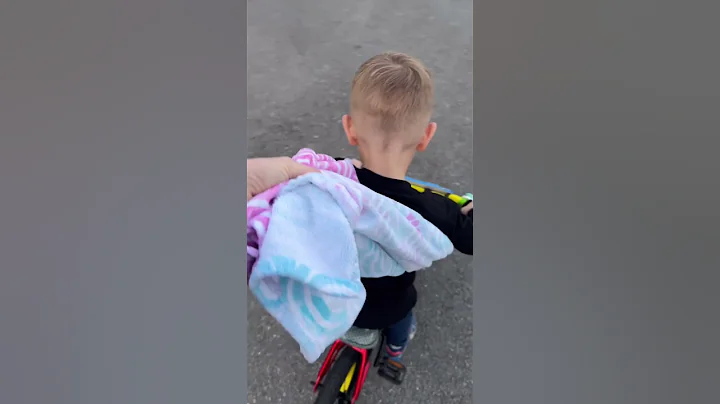 Best hack ever for teaching your child to ride a bike