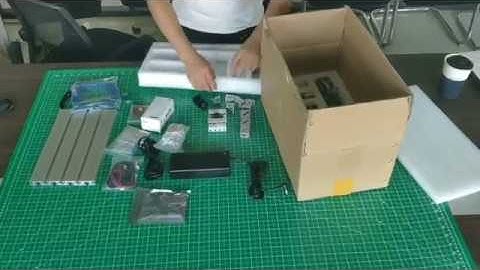 How to assemble the 3018 CNC engraving machine? #unpacking video