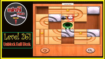 Unblock Ball-Block Puzzle || Level - 261 || Walk Through ||