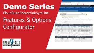 CloudSuite Industrial (SyteLine) Features & Options Configurator Demo