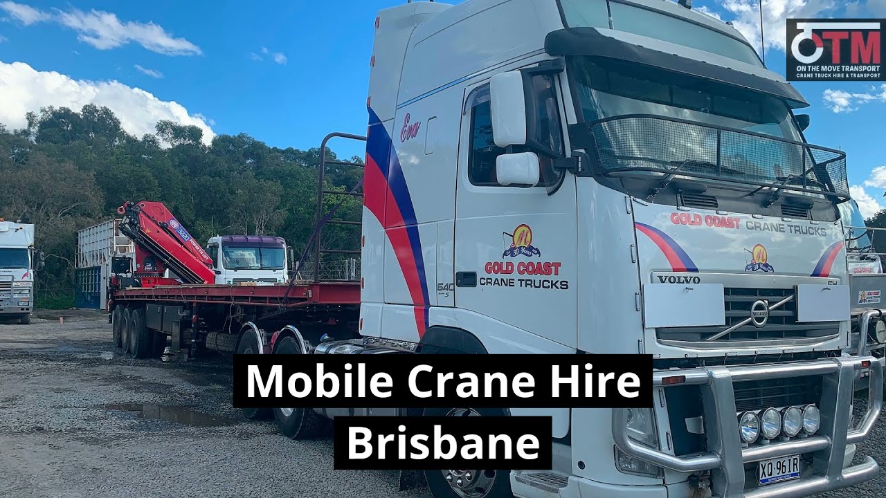Crane Hire Brisbane Mobile Crane Hire Service Brisbane Transport