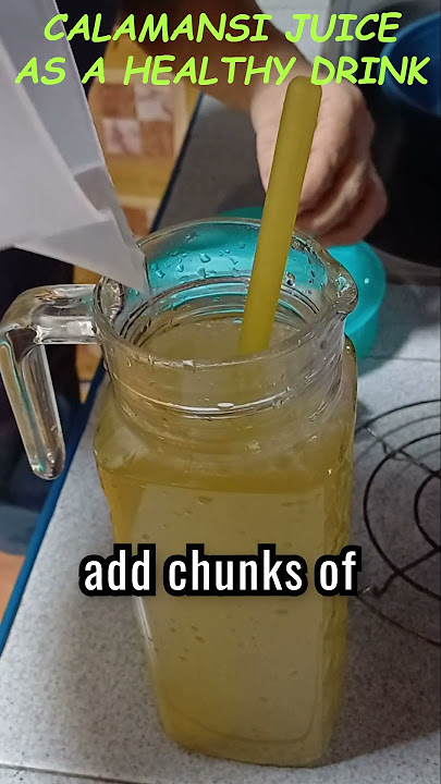 Refreshing Calamansi Juice #fruit #food