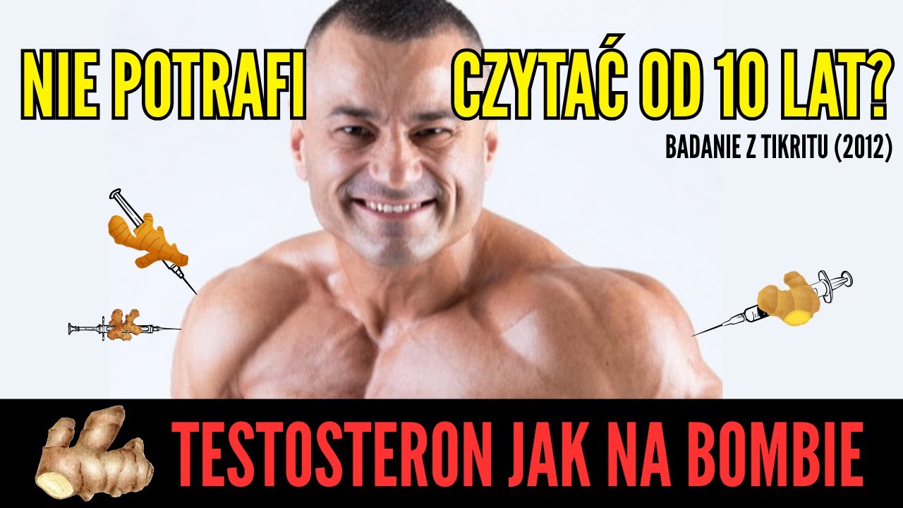 Imbir, testosteron i... kłamstwo. Jak youtuber wprowadza w błąd setki tysięcy osób | Patryk2703