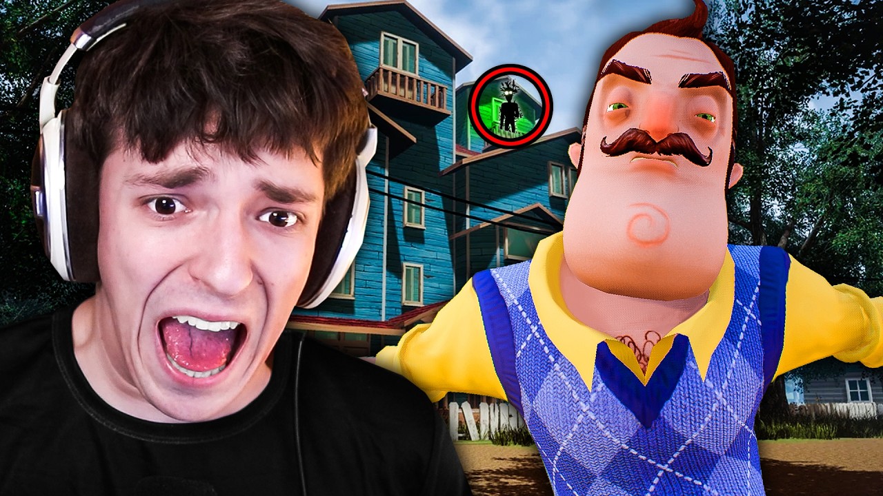 NEJSTRAŠIDELNĚJŠÍ VERZE HELLO NEIGHBOR (Pre-Alpha)
