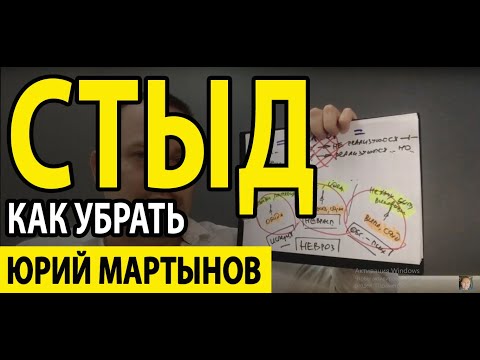 Чувство стыда как