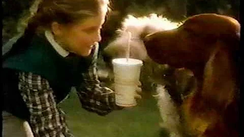 McDonalds Shamrock Milkshake 1986