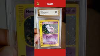 Mew 19/165 GRADE 10 Expedition Base Set WOTC Rare Holo Pokemon Card