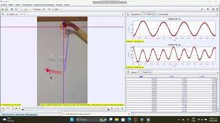 Movimiento de un péndulo en Tracker