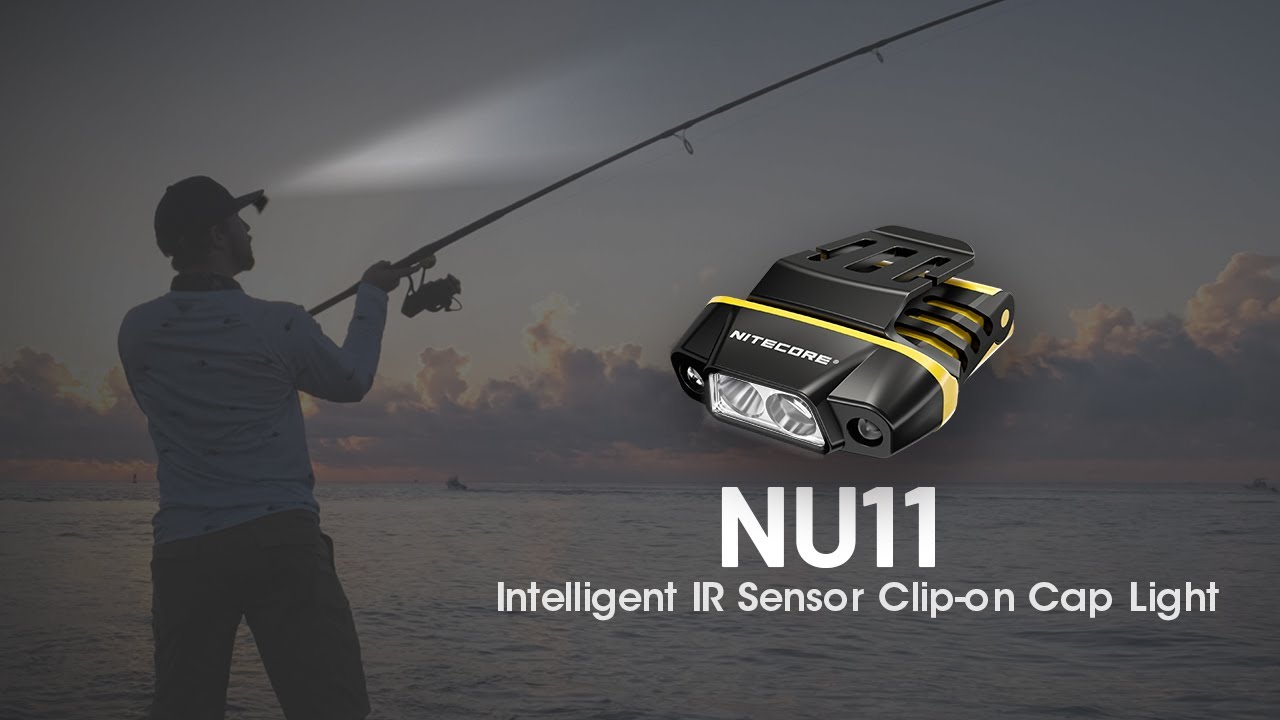 The Best IR Sensor Clip-on Light for Your Fishing丨NITECORE NU11