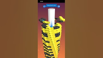 Stack Ball - Blast through platforms Level -17 #shorts