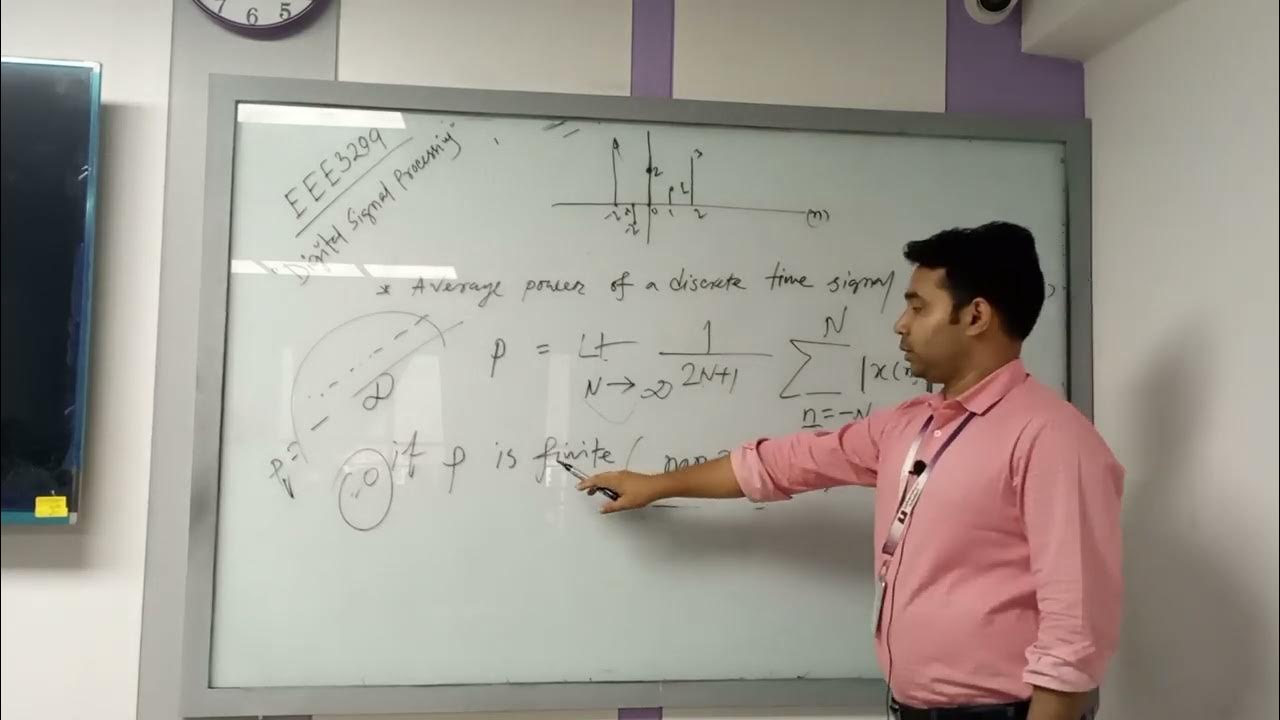 Digital Signal Processing Lecture 04 EEE Anirban Sarkar