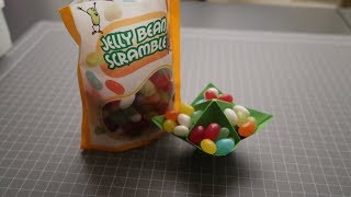 SIMPLE Origami Candy Dish for DIY PARTY FAVORS