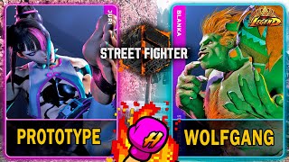 Street Fighter 6 ? Prototype (E.HONDA) VS Wolfgang (BLANKA) ? スト6  ? SF6 ?4K 60ᶠᵖˢ