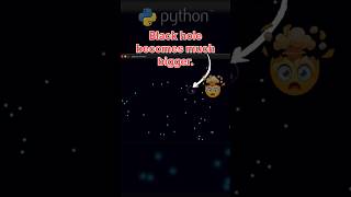I Made a Black Hole Game in Python 🕳️⭐ | Pygame Mini Game
