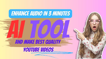 Background Noise remover|Boost Your Audio Quality in 3 Minutes:  AI-Powered Enhancer Tutorial! 🎧✨
