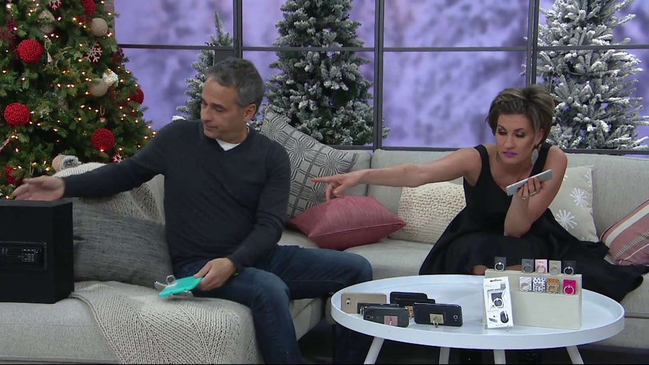 iRing Set of 2 Wearable Adhesive Stand and Mount for Mobile Devices on QVC