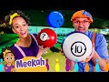 Blippi and meekah go bowling  meekah  sports  games cartoons for kids