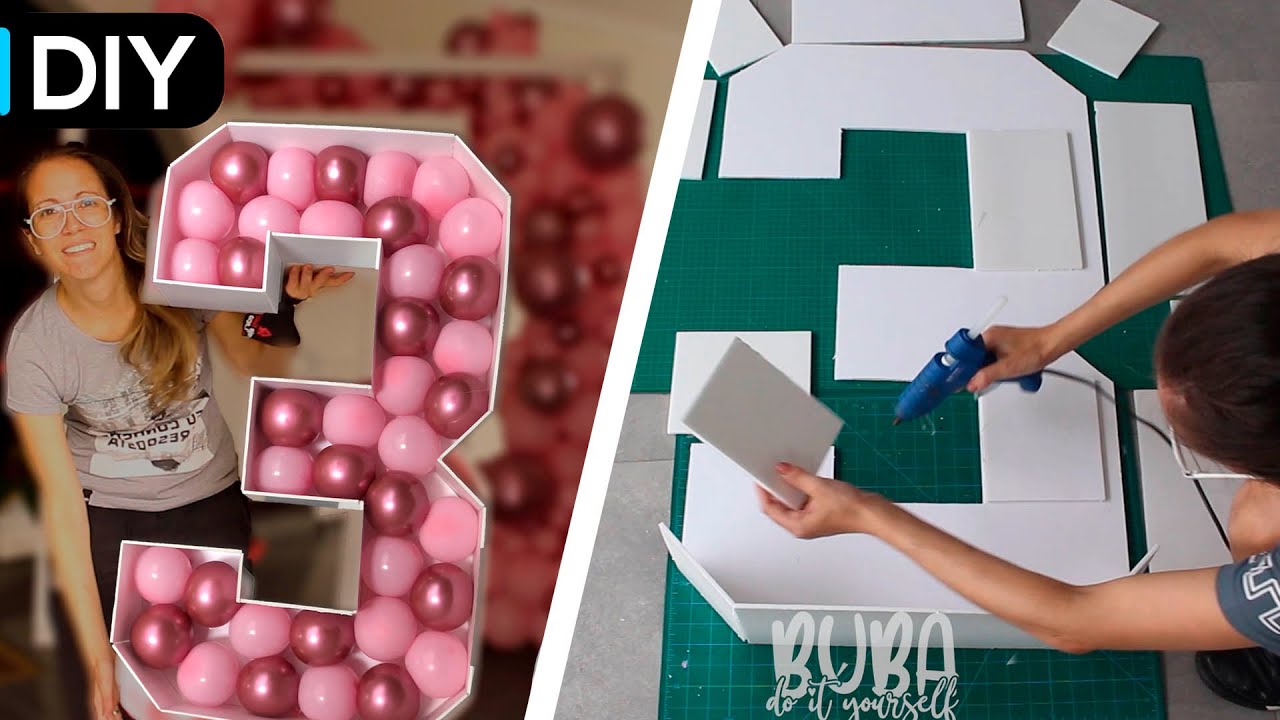 Mosaico de Balões: Números Gigantes para uma Decoração Inesquecível! 🎈✨