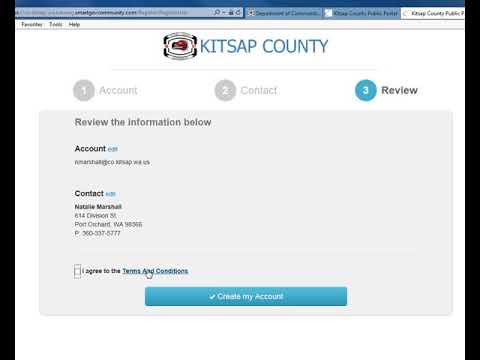 How to Create an Account in the Online Permit Center