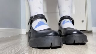 Asmr Small Shoes Trigger Sound Percussion Sound Socks Friction Sound Asmr小皮鞋触发音