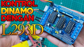 Kontrol Dinamo dengan L293D - Arduino Project Indonesia