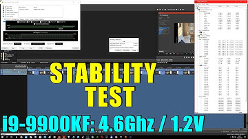 i9-9900KF: 4.6Ghz - 1.2V Stability test ( Stress test - Cinebench - Intel Burn )