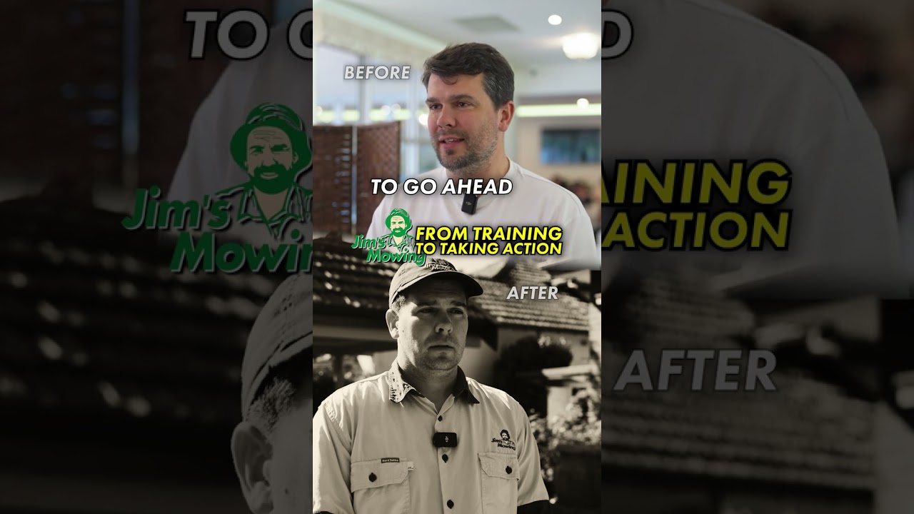 30 days into a Jim’s franchise #jimsgroup #franchise #jimsmowing #smallbusiness