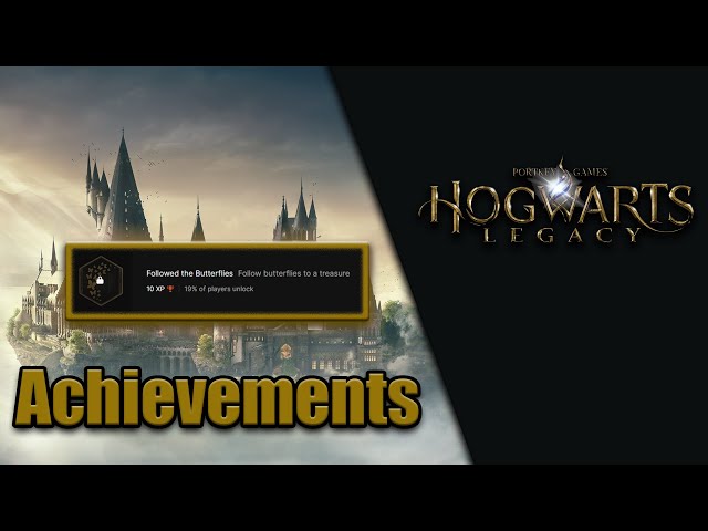 UNLOCK ALL ACHIEVEMENTS IN HOGWARTS LEGACY at Hogwarts Legacy