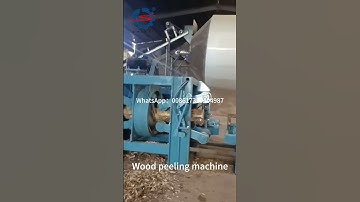Automatic 55cm wood peeling machine