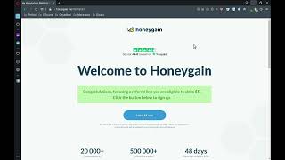 Как я использую  Honeygain