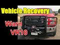 In a ditch! Warn VR10 vehicle recovery