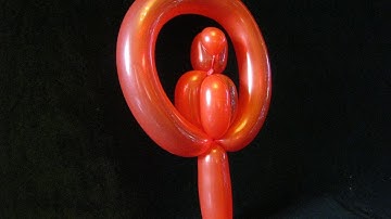 How to make a Parrot on a swing with one 260 balloon