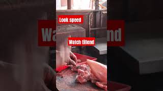 5 Sec Chiken Cutting Challenge 