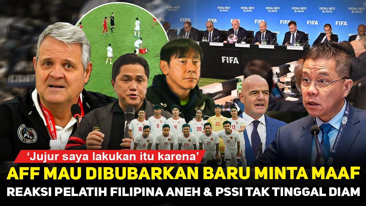 ⁣AFF bubar menggema, Pelatih Filipina baru mengakui! PSSI beri sindiran mending lolos Piala Dunia