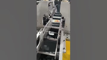 Automatic double head bar chamfering machine