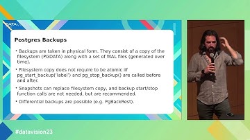 What containerized Postgres needs from the Storage Layer- Alvaro Hernández(Ongres)