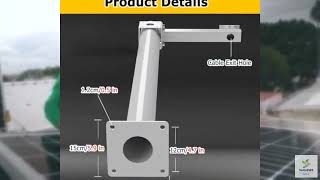 Review - Stainless Steel Security Camera Mounting Bracket, Rustproof 201, 59" Pole Suppor
