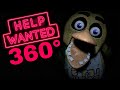 360° Five Nights at Freddy's Help Wanted VR HORROR scary escape room game play (Immersive video)